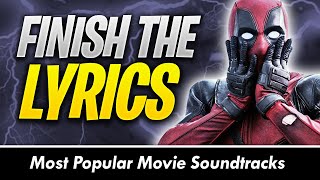 Finish The Lyrics Of These Popular Movie Soundtracks - Music Quiz Games 2022