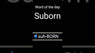 📖word of the day | Suborn | Pronunciation | English | Malayalam|Hindi| Invisible #english #trending