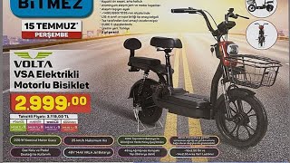 A101'e Elektirikli Motor Gelecek Kesin Tarih 15 Temmuz Volta Vsa