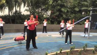 Taiji Performance @ Siglap Residents' Street Party 12 Oct 2013