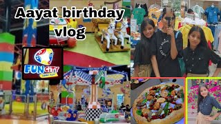 Aayat birthday vlog full fun in viviana mall mirror maze experience ✨️ #youtube