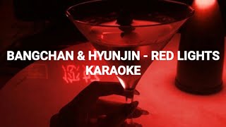 BANGCHAN & HYUNJIN - 'Red Lights' KARAOKE with Easy Lyrics