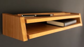 Making a Cherry Shelf // Mid-Century Modern