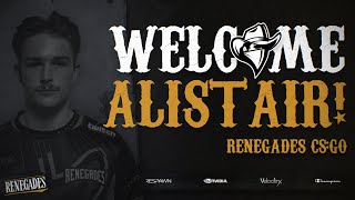 Renegades CSGO Welcomes Alistair!