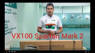 Air Rifle Precihole VX100-- Spartan Mark- II Unboxing, Shooting Test