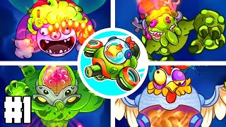 Monster Shooter Space Invaders - All Bosses ( Boss Level 1-25)