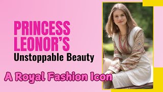 Princess Leonor’s Unstoppable Beauty – A Royal Fashion Icon! #leonor #princessleonor #beauty