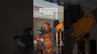 Bella Shmurda performing KPK (Tribute to Mohbad) in the Uk #imole #mohbad