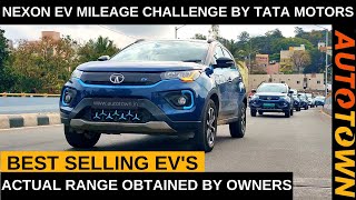 Nexon EV Mileage challenge |||| Officially organised by tata motors