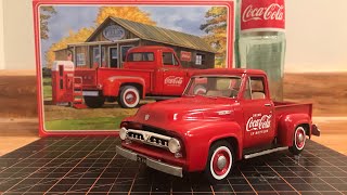 1953 Ford F-100 Coca-Cola - Build & Tutorial (1-25 Scale Model) AMT