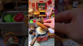 Mini Kitchen Real Cooking Edition, лапша с вареным яйцом Mini Kitchen Детские кухонные игрушки Mini