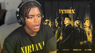 (REACCION) WYA REMIX BLACK AND YELLOW - J Abdiel, Anuel AA, Blessd, Izaak & Pirlo