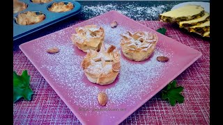 Pineapple phyllo baskets / Кошнички от кори за баница с ананас / Cestini di pasta fillo all’ananas