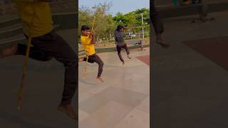 My Student @Marina class 🫂⚡️Single Stick Silambam#silambam#silambattam  #sarathsilambam#music#vijay