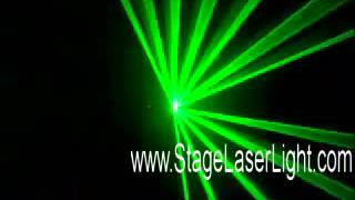 100mW Single Green DJ Laser Light Stage Lighting