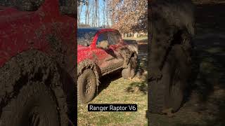 Un poquito de barro nomás… #Ranger #Raptor #v6