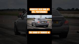 Mercedes E63S AMG THUNDER SOUND 🌩️