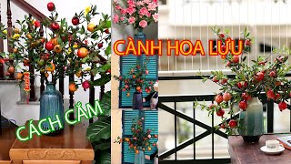 Cách Cắm Cành Lựu | YLY Gift and Decor | Decor | Nhà Đẹp