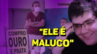 CASIMIRO REAGE A TA GRAVANDO - IRRITANDO ESTRANHOS NA RUA : MANDE A SUA