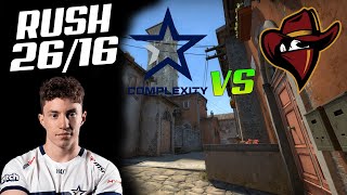 CSGO POV COMPLEXITY RUSH(26/16) VS RENEGADES  INFERNO ESL Pro League Season 13 12.03.21!