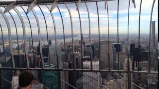 New York - Empire State Building - на крыше небоскрёба