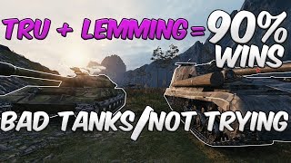 World of Tanks: 90% Platoon Winrate With Bad Tanks