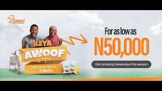 We are giving away 1000 rams this Ileya (Ileya Awoof Sales)