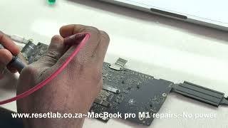 MacBook Pro M1 No Power repairs