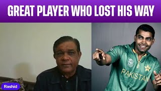 Rashid Latif reflects on Umar Akmal's talent: "Great player who lost his way." | Umar Akmal