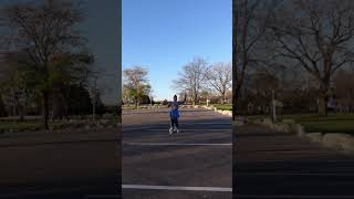 Trying to get a thumbnail pic turned into RUNNING RACES with my 8 YEAR OLD