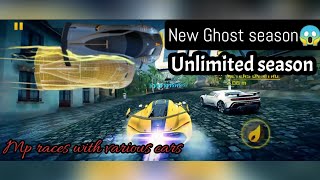 Asphalt 8 | New Ghost season😱. Unlimited season mp races