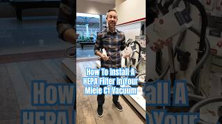 How To Install A HEPA Filter In A Miele C1 Canister Vacuum