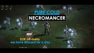 PURE COLD Necromancer - D2R - Off-Meta Build