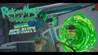 Rick and Morty- Virtual Reality PSX 2017- Announce Trailer by game box|Game Box|