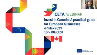 Webinar: Invest in Canada: A practical guide for European businesses (May 2023).