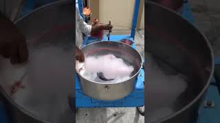 Cotton candy | ಬಾಂಬೆ ಮಿಠಾಯಿ | Cotton candy art | Amazing making skills.