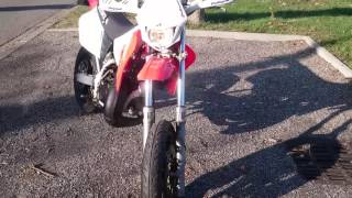 Honda 125 crm supermotard 2 temps