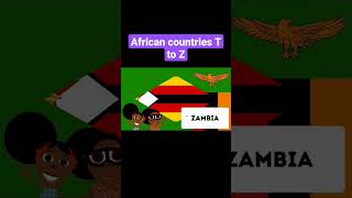 Do you know the African countries from T to Z ? #binoandfino #kidsvideo #afrobeats #africa