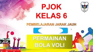 PJOK Kelas 6 Pembelajaran 1 Permainan Bola Voli