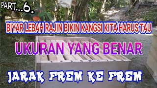 UKURAN JARAK FREM KE FEREM YANG BENAR SUPAYA SISIRAN TIDAK DEMPET