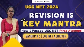 Theory vs. Aptitude: How I Balanced Both to Pass UGC NET First Try! Sandhiya S UGC NET Achiever