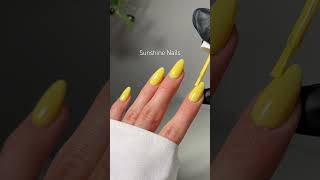 Bright sunshine nails #trending #nails #asmr #nailtech