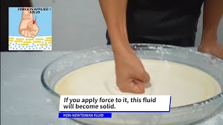 NON-NEWTONIAN FLUID Experiment | Grade 11 - Humss C | Science Month