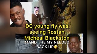 DC young fly Michael Blackson back up was call to break things up roasting battle