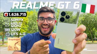 CHEGOU! Realme GT 6 é o novo Top de Linha custo benefício em 2024! (A Câmera melhorou MUITO)