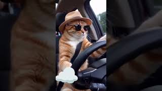 #cutecat #wow #wonderful driving🚘