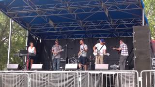 Pandas and People at #BigGig14 at Fiddlers Green Ampitheatre in Denver