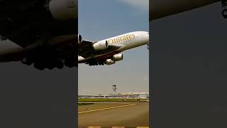 Jumbo jet launching