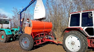 ⁉️ЧИ хвате 100кг/га сівалкою❓❓Підкормка пшениці селітрою 2023🚜ЮМЗ-6😶‍🌫️