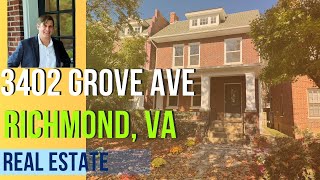 3402 Grove Avenue | Museum District | Richmond, VA | Real Estate Video Tour